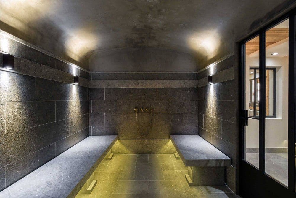 Hammam steam room at Courchevel 17