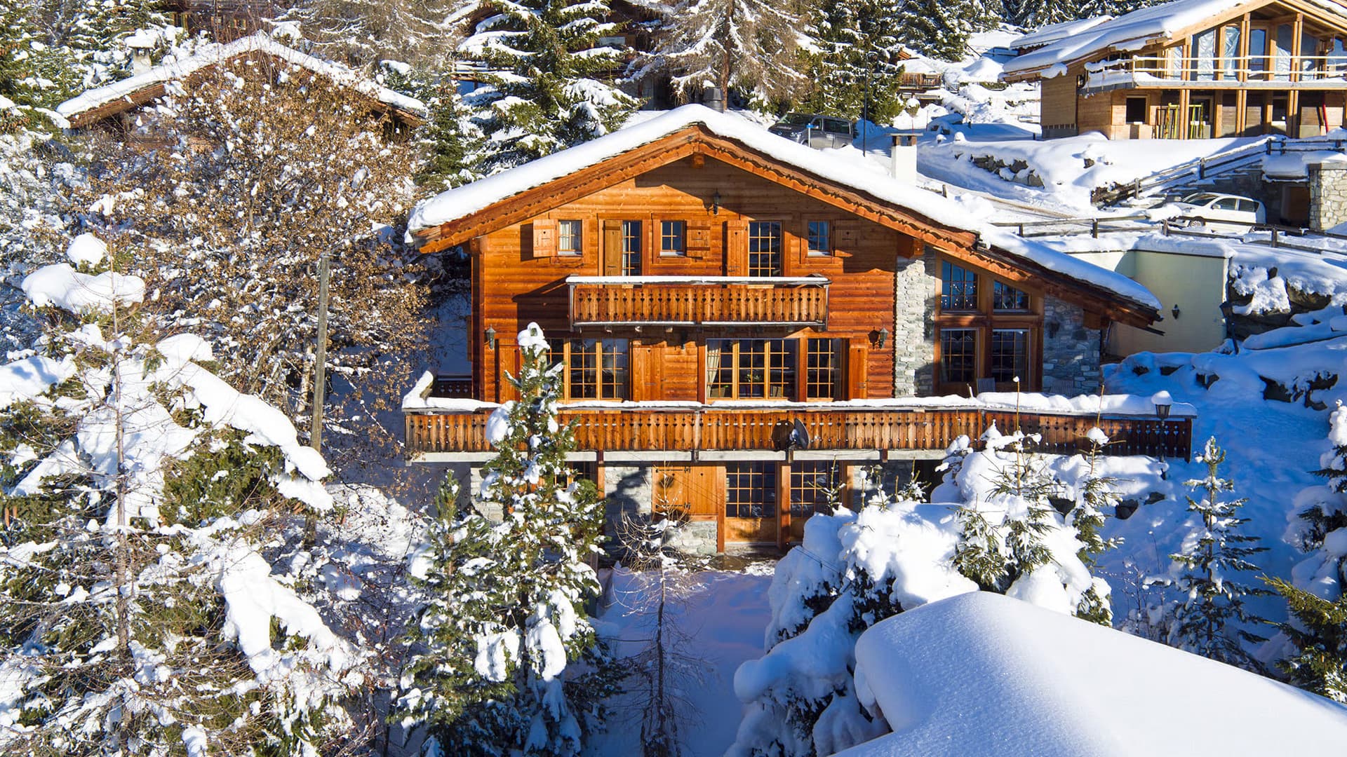 Luxury properties in Swiss Alps, Switzerland