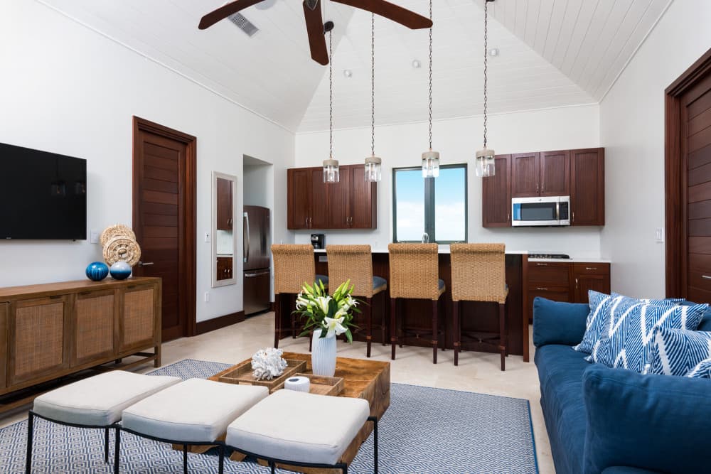 Hawksbill master bedroom with beach access, Providenciales, Turks and Caicos Islands
