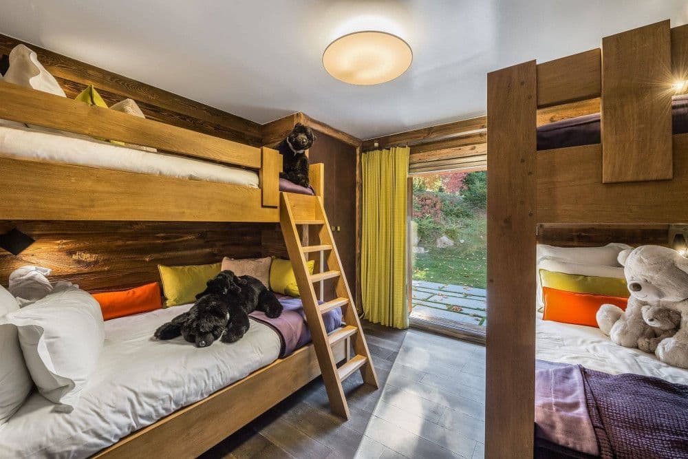 Children's bunk room at Mont d'Arbois 4