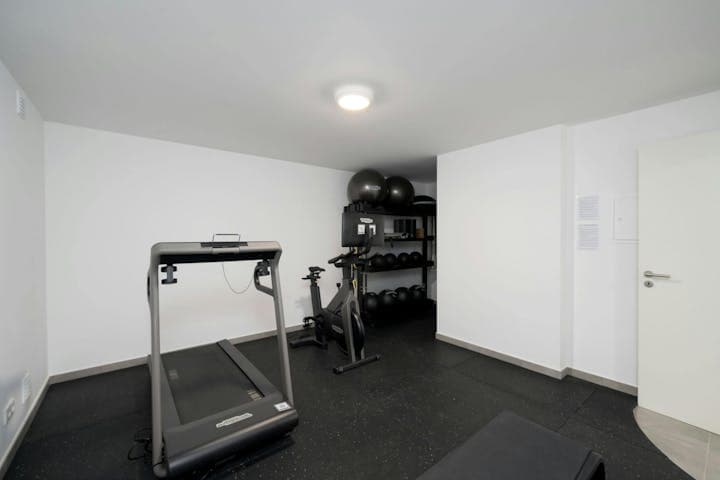 Graceful Shores home gym with modern equipment, Luz, Algarve, Portugal