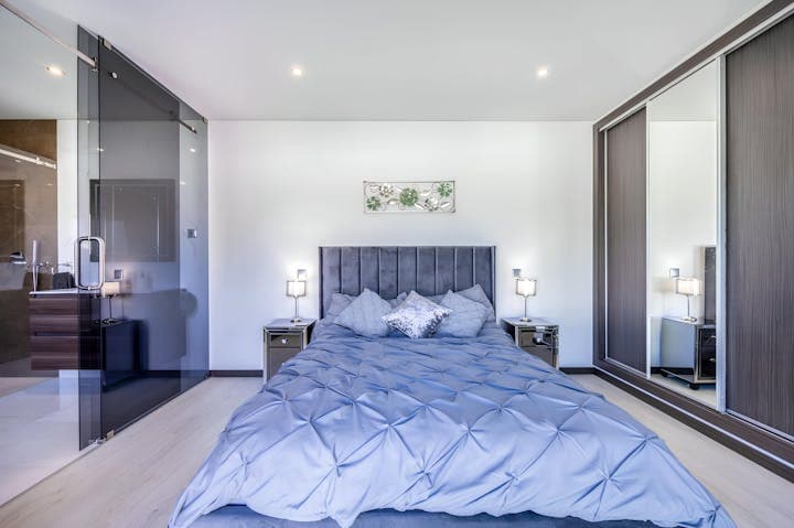 Carvoeiro Retreat master bedroom with ensuite access, Carvoeiro, Algarve, Portugal